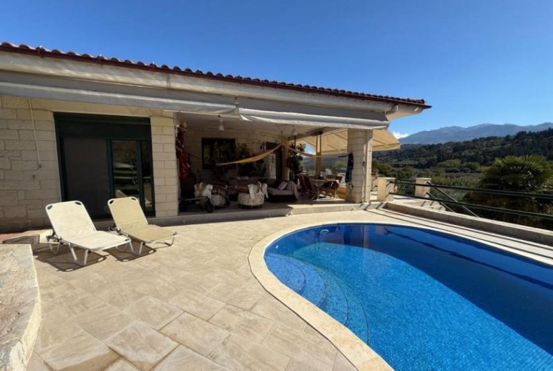 Vafes Kreta, Vafes außergewöhnliches Landgut Steinvilla mit indoor SPA und pri Pool Haus kaufen